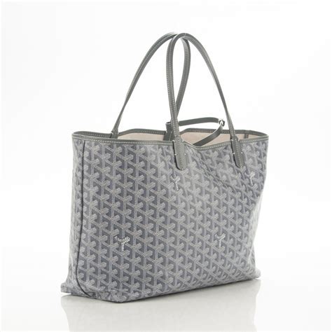 goyard tote bag grey|goyard st louis bag.